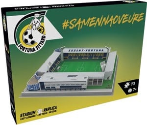 Afbeelding van het spel Fortuna Sittard Stadion 3D Puzzel (73 stukjes)