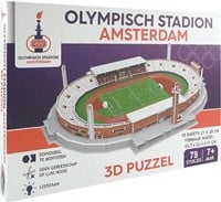 Amsterdam Olympisch Stadion 3D Puzzel (78 stukjes)