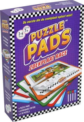 PuzzlePads - Zoekplaat Race
