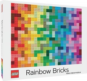 Afbeelding van het spelletje Lego Rainbow Bricks Puzzel (1000 stukjes)