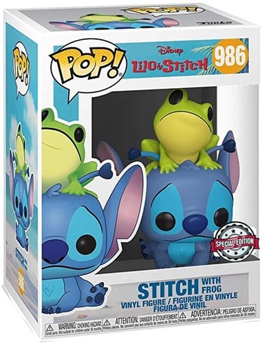 Funko Pop! - Stitch with Frog 'Special Edition' #986
