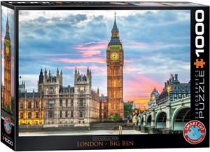 Afbeelding van het spelletje London Big Ben Puzzel (1000 stukjes)