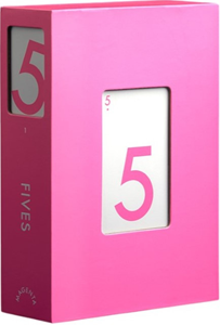 CMYK Magenta - Fives Trick-Taking Game