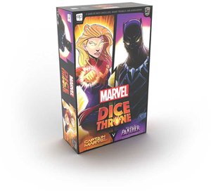 Dice Throne Captain Marvel VS Black Panther