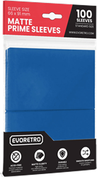 Premium - 100-Pack Matte Card Sleeves Standard Size (66x91mm) - Blue
