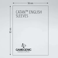 Sleeves Matte Catan-Sized 56x82mm (60 stuks)-2
