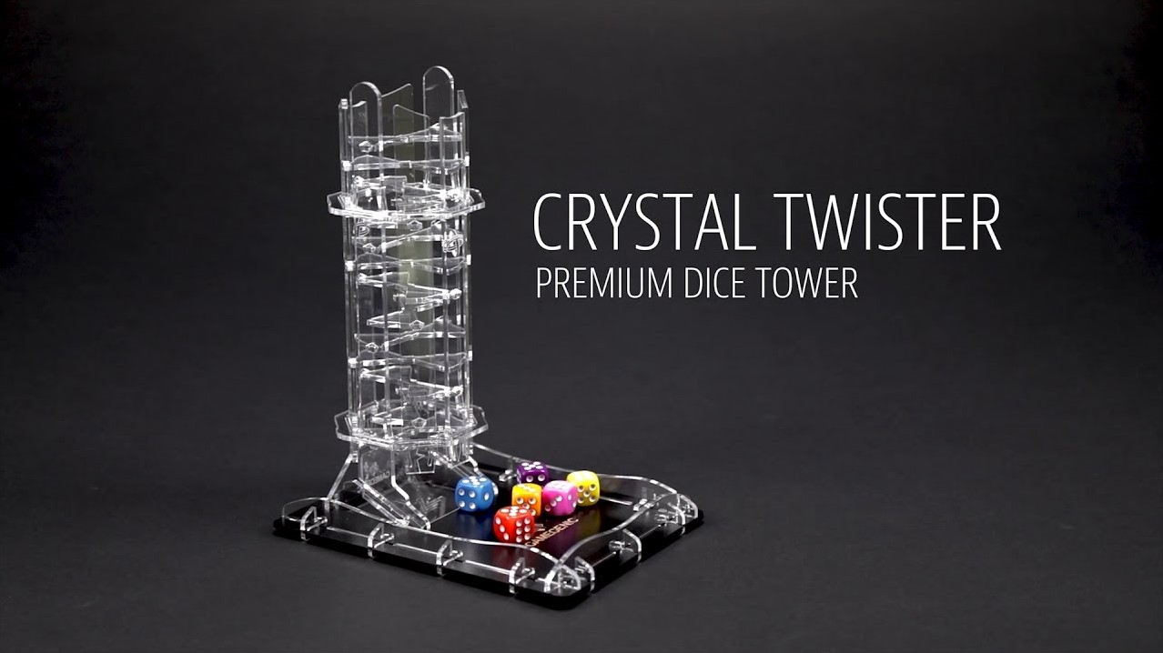 noot Rationalisatie Bekwaamheid Dice Tower - Crystal Twister - kopen bij Spellenrijk.nl