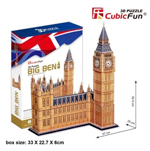 Afbeelding van het spel CubicFun 3D Puzzel - Big Ben (117 stukjes)