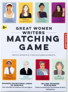 Afbeelding van het spelletje Great Women Writers Matching Game