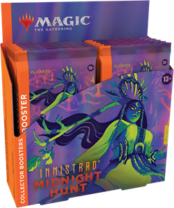 Afbeelding van het spelletje Magic The Gathering - Innistrad Midnight Hunt Collector Boosterbox