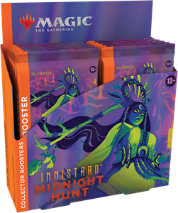 Afbeelding van het spel Magic The Gathering - Innistrad Midnight Hunt Collector Boosterbox