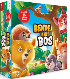 MNKY Entertainment Bende in het Bos - Bordspel
