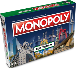 Thumbnail van een extra afbeelding van het spel Monopoly - Rotterdam