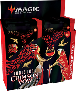 Afbeelding van het spelletje Magic The Gathering - Innistrad Crimson Vow Collector Boosterbox