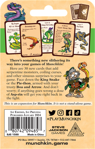 Munchkin - Snakes-2