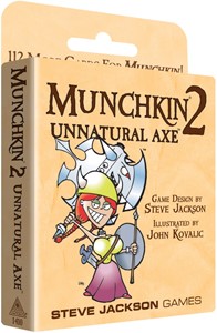 Afbeelding van het spelletje Munchkin Expansion 2 Unnatural Axe