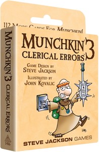 Afbeelding van het spelletje Munchkin Expansion 3 Clerical Errors