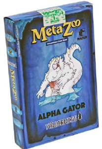 Afbeelding van het spelletje MetaZoo - Wilderness (1st Edition) Theme Deck Alpha Gator