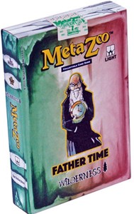 Afbeelding van het spel MetaZoo - Wilderness (1st Edition) Theme Deck Father Time