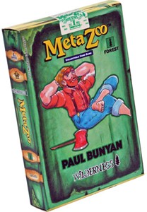 Afbeelding van het spelletje MetaZoo - Wilderness (1st Edition) Theme Deck Paul Bunyan