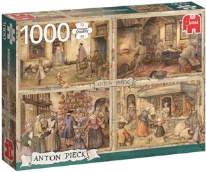 Afbeelding van het spel Anton Pieck - Bakkers uit de 19de Eeuw Puzzel (1000 stukjes)
