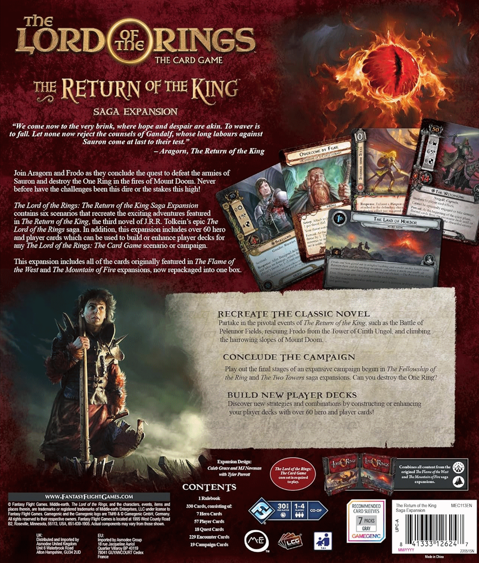 Lord of the Rings LCG - Return of the King Saga Expansion - kopen bij ...