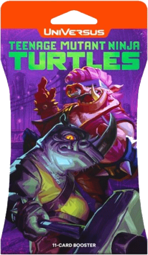 Teenage Mutant Ninja Turtles Sleeved Boosterpack