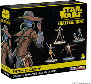 Star Wars Shatterpoint Fistful of Credits CAD Bane Squad