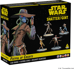 Afbeelding van het spelletje Star Wars Shatterpoint - Fistful of Credits CAD Bane Squad