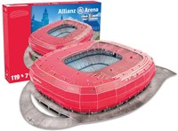 Bayern Munchen - Allianz Arena 3D Puzzel (119 stukjes)-2