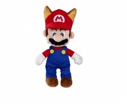 Super Mario - Racoon Mario knuffel (30cm)