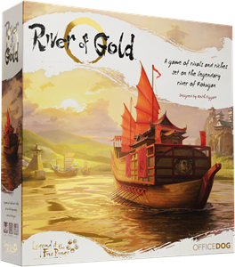 Afbeelding van het spelletje River of Gold - Legend of the Fiver Rings Board Game