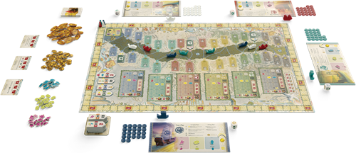 River of Gold - Legend of the Fiver Rings Board Game -3