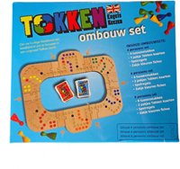 Keezbord - Tokken Ombouwset Hout - 8 personen
