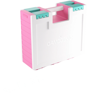 GameGenic Game Castle - Pink/White/Teal