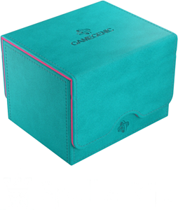 GameGenic Deckbox Sidekick 100+ XL Teal/Pink