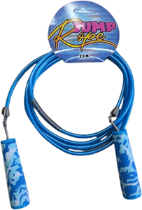 HOT Games Springtouw De Luxe (220cm) - Blauw