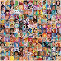 Disney - Who's Who Puzzel (1000 stukjes)-2