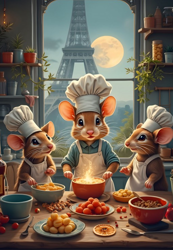Little Parisian Chefs Puzzel (1000 stukjes)-2