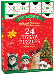 Puzzle Adventskalender - Christmas Whiskers Puzzel (24x50 stukjes)