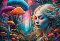 Rainbow Forest Puzzel (1000 stukjes)-2