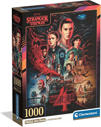 Stranger Things 4 - Poster Puzzel (1000 stukjes) 