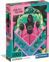 Squid Game Comic Poster Puzzel (1000 stukjes)