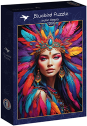 Indian Beauty Puzzel (1000 stukjes)