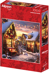 Christmas House Puzzel (1000 stukjes) 