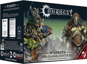 Afbeelding van het spelletje Conquest - W’adrhun: One Player Starter Set