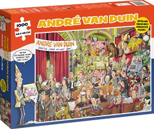 Afbeelding van het spelletje Andre van Duin - Zestig Jaar in het Vak! Puzzel (1000 stukjes)