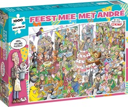 Andre van Duin - Feest mee met André Puzzel (1000 stukjes)