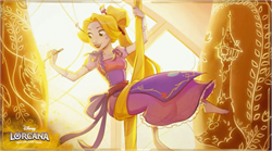Disney Lorcana TCG - Ursula's Return Playmat Rapunzel