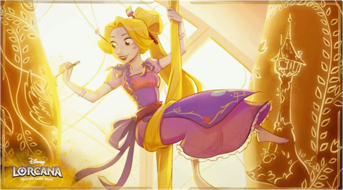 Disney Lorcana TCG - Ursula's Return Playmat Rapunzel